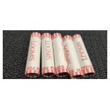 5) Rolls of Pennies
