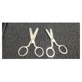 2) Pair Vintage Childs Sissors