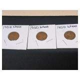 3) 1915 D Wheat Pennies (Good Dates)