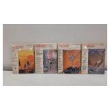Four 1967 Galaxy Science Fiction Books