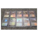 10) Magic The Gathering Cards foil card excellent