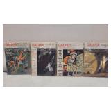 Two 1960 & Two 1962 Galaxy Science Fiction Books