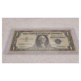 1957 One Dollar Silver Certificate