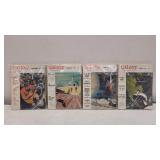 Four 1961 Galaxy Science Fiction Books