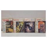 One 1966 & Three 1963 Galaxy Science Fiction Books