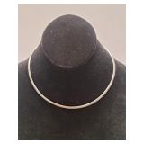 925 Silver Italy Chocker Necklace