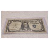 1957 B One Dollar Silver Certificate