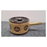 Flame 'N Frost Saucepan with Lid pottery sauce