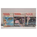 Three 1964 Galaxy Science Fiction Books