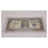 1957 B One Dollar Silver Certificate