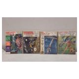 0ne 1958 & Three 1963 Galaxy Science Fiction Books