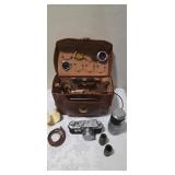 Vintage leica camera 35 mm w/ lenses rare german