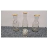 Reusable Carafe Bottles & Insulator