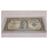 1957 A One Dollar Silver Certificate