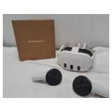Meta Quest 3 vr headset not tested
