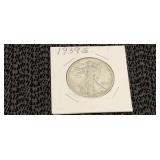 1939 S Silver Walking Liberty Half Dollar