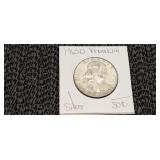 1963 D Silver Franklin Half Dollar