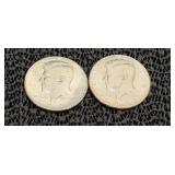 2) 2023 Kennedy Half Dollars