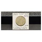 1943 D 90% Silver Walking Liberty Half Dollar