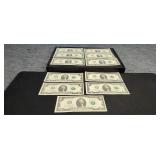 11)  Sequencial $2.00 Bills