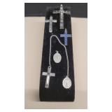 Religious Bag - Crosses & Catholic Pendant