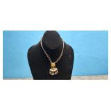Philippe Audibert Vtg Old Ethnic Style Necklace
