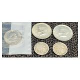 Dollar, Half Dollars & Buffalo Nickels
