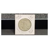 1941 S Silver Walking Liberty Half Dollar