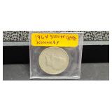 1964 90% Silver Kennedy Half Dollar