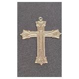 Vtg Chapel Sterling Silver Religous Cross 2'
