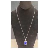 Lapis Lazuli Pendant Necklace