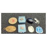 Wooden Dollar, Pins, Tags and More