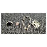 Silver Jewelry - Pendant, Pin, Earring