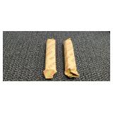2) Rolls of Wheat Pennies
