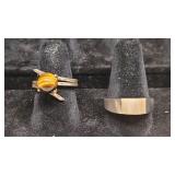 2) Super RIngs Size 5 & 8.25