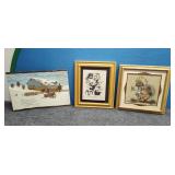 Assortment of Art - Signed