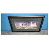 The Lights at Temple Square 15 1/2 'ï¿½ 26 1/2' Sign