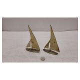 Brass Sailboats