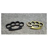 Two Pair of Brass Knuckles