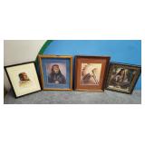 Assortment of Indian Portraits