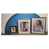 3) Prints of  Advertising Art 10ï¿½12 to 17'ï¿½21'