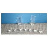 Vintage Glasses and Pitchers
