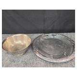 Paul Revere Reproduction Bowl and Other Tray