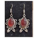 Garnet Earings