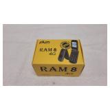 NIB Sealed Ram 8 4G Plum Mobile Phone