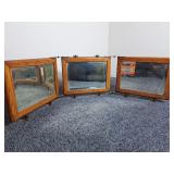 Vintage Peter Weiderer Tri-Fold Mirror