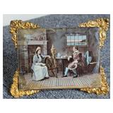 Antique Chromolithograph Print 1898