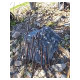 Various Antique Drill Bits and Chissels