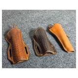Various Leather Holsters