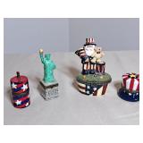 Patriotic Trinket Boxes